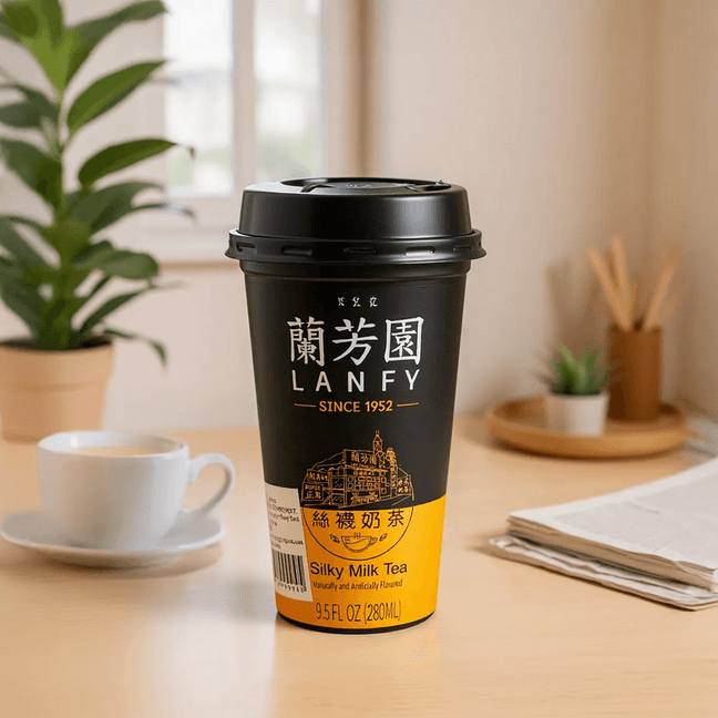 Hong Kong Milk Tea - Authentic, Ready-to-Drink Iced Tea, 9.46fl oz