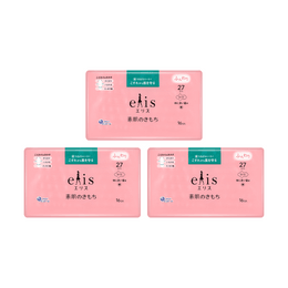 ELIS 【Value Pack】MEGAMI Super Soft Feminine Period Pads with Wings ...