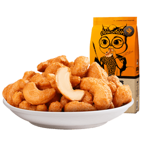 Charcoal Roasted Cashew Nuts Roasted Snacks Specialty Healthy Dried Fruit 160G/ Bag