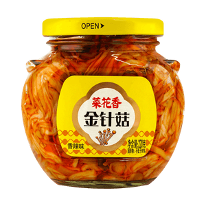 Pickled Mushroom in Chili Oil, 7.76 oz