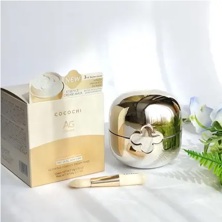 【日本直送】COCOCHI 新バージョン Agエッセンスクリームマスク（エッセンスクリーム 20g + エッセンスマスク 60g） 5