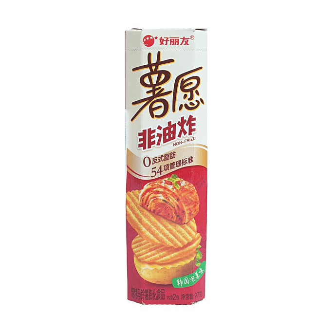 Orion Swing Chips, Saveur Kimchi, 3.42 oz
