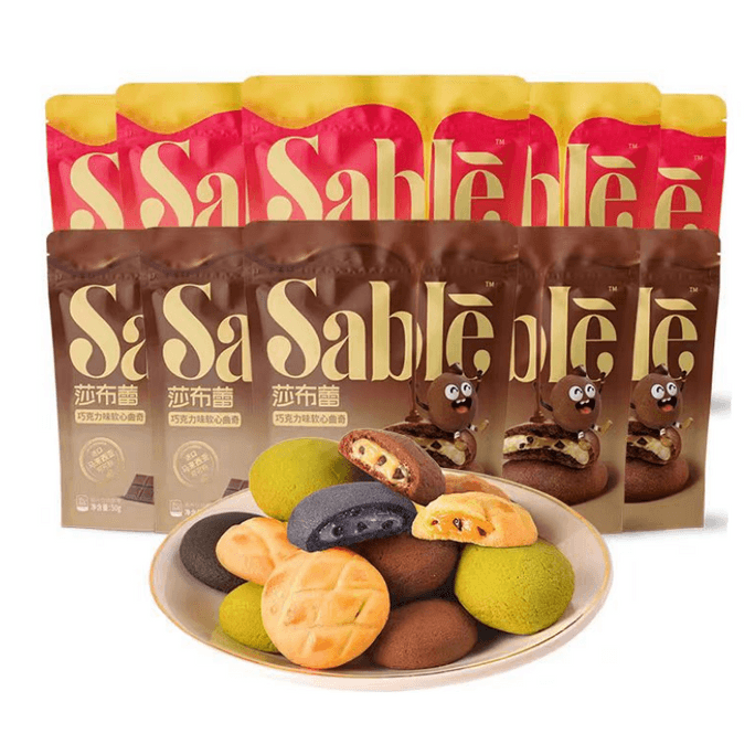 Soft Hearted Cookies Snacks Satisfying Cravings Chocolate * 5+mango * 5