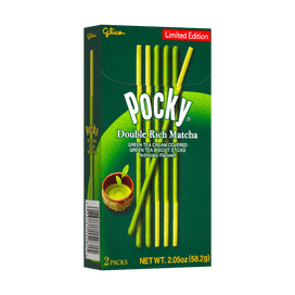 Glico Pocky Sticks - Matcha Vanilla Ice Cream Flavor 1.69oz (48g