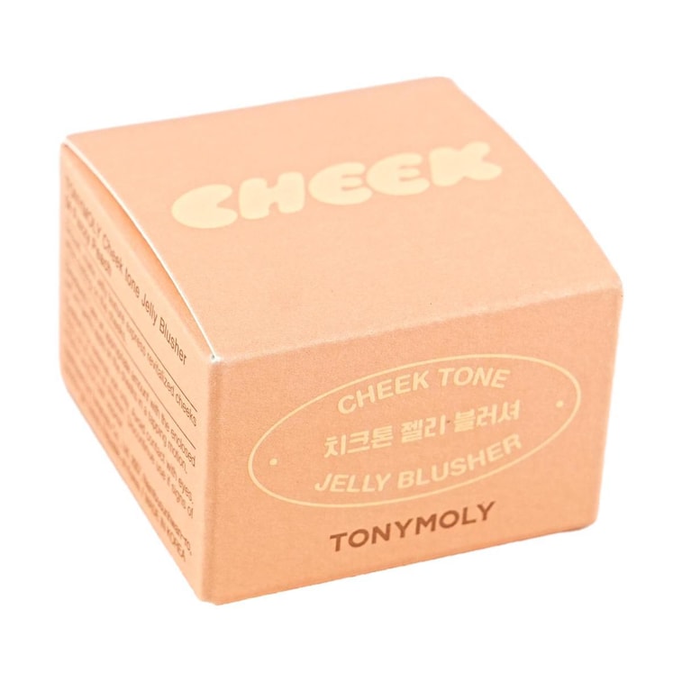 치크 톤 젤리 블러셔, 퍼프 포함, 0.12온스 #04 퍼지 피치 6