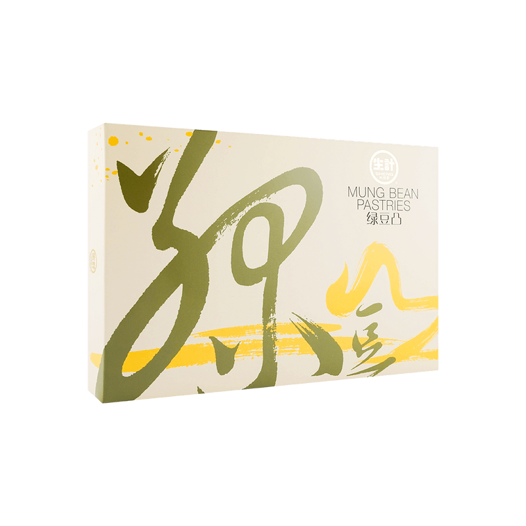 녹두 퍼프 페이스트리 - 6개입, 20.4oz, 유통기한 짧음 12