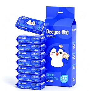 Mini Wet Toilet Paper Portable Small pack For Men And Women, Toilet Cleaning Wet Wipes, 7 Sheets * 8 packs