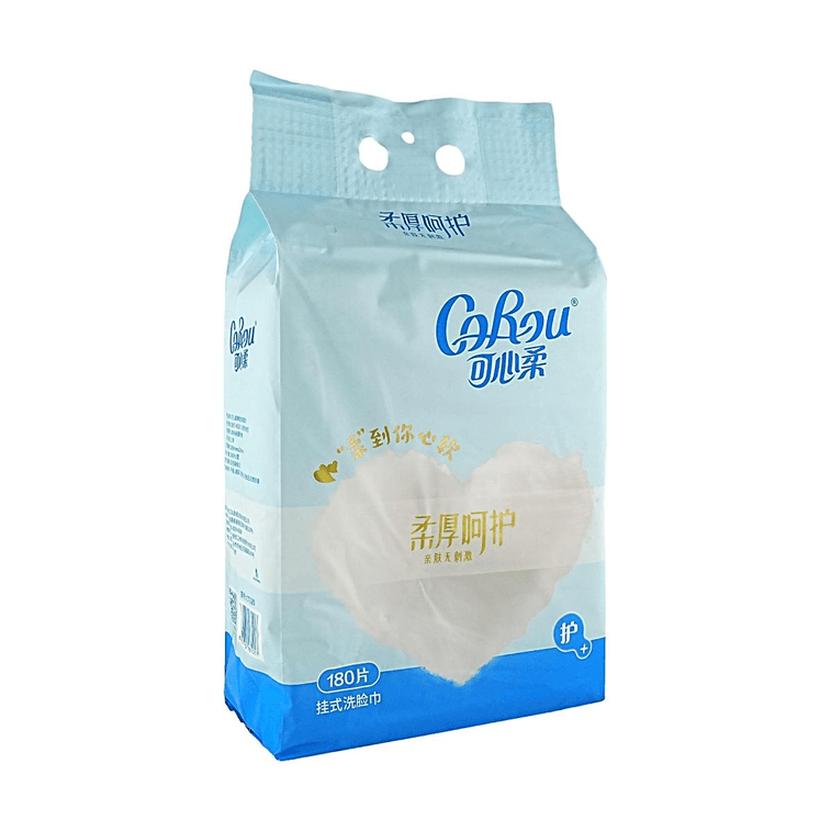 可心柔 壁掛式洗臉巾 180抽 【100%嫘縈纖維】【乾濕兩用】 5
