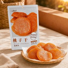囍桂子 桃子干 100g【低温慢烘】【原香软糯】
