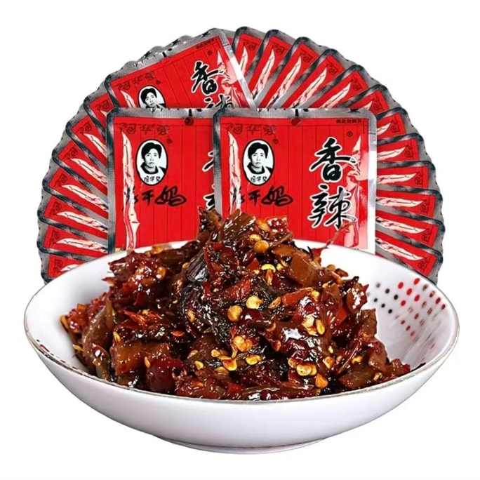 老干妈 香辣菜贵州风味下饭菜咸菜60g*5包