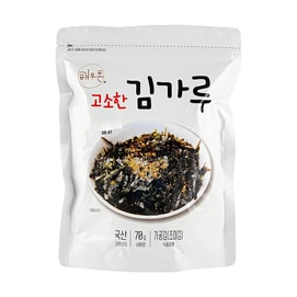 韩国JAYONE 韩式盐烤海苔碎 70g【拌饭调味紫菜碎】