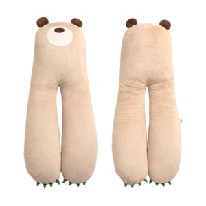 Just Chill ベアハグシリーズ 睡眠姿勢サポート枕 ベアハグピロー グレイッシュブラウン 115x48cm