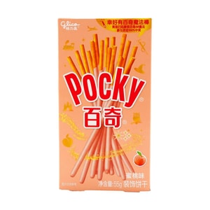  Pocky Peach Cream Cookie Sticks, 1.94 oz