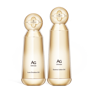 【日本直邮】日本 COCOCHI AG抗糖水乳套装 补水保湿修护抗初老去黄提亮肌肤 化妆水170ml 乳液130ml