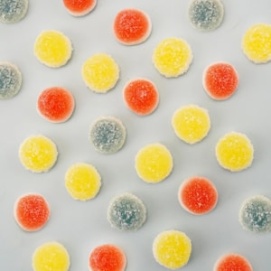 Shaved ice Gummy Candy,Lemon&Soda&Strawberry Flavor,1.94 oz