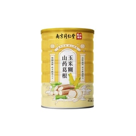  南京同仁堂 山藥葛根玉米糊600g 1罐裝 即食沖飲早餐代餐粉玉米羹減肥健身 國貨精品