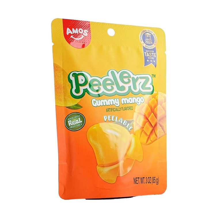 美国AMOS PEELERZ  芒果味剥皮软糖 趣味果汁软糖 85g【荣获国际美味奖章】 3