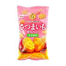 おこめとおから さつまいもせんべい - さつまいも風味の焼きせんべい、2.82オンス