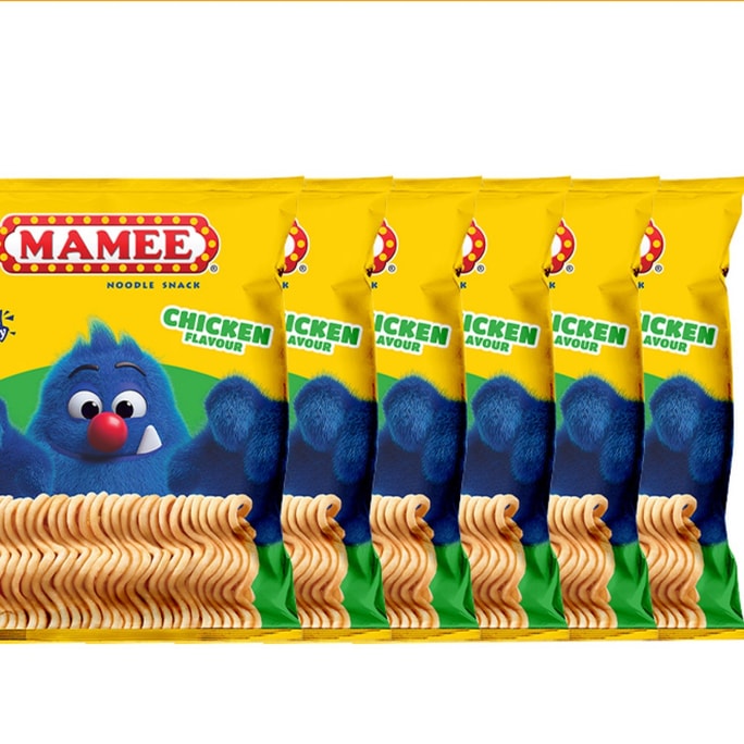  Instant Noodles  Chicken Flavor  Portable Pack  25g*6 packs