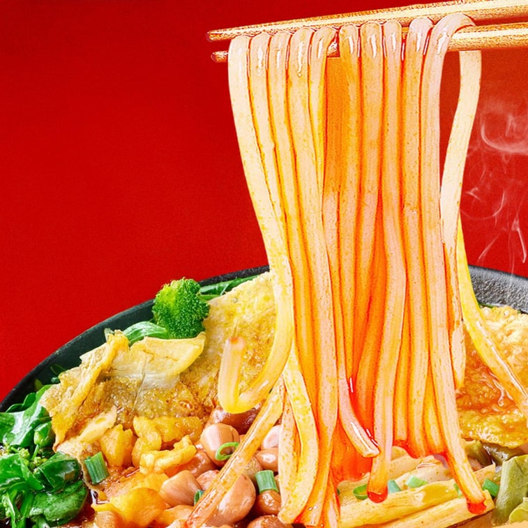 柳州羅芷粉 - カタツムリ米麺、澱粉ジャガイモ麺バージョン、15.38オンス×3【3パック】 13