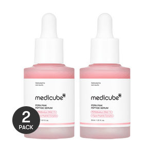韩国MEDICUBE美蒂秋芙 PDRN粉红胜肽精华 美白去皱双效 30ml*2 强效淡斑去印提亮 紧致弹力【超值装】
