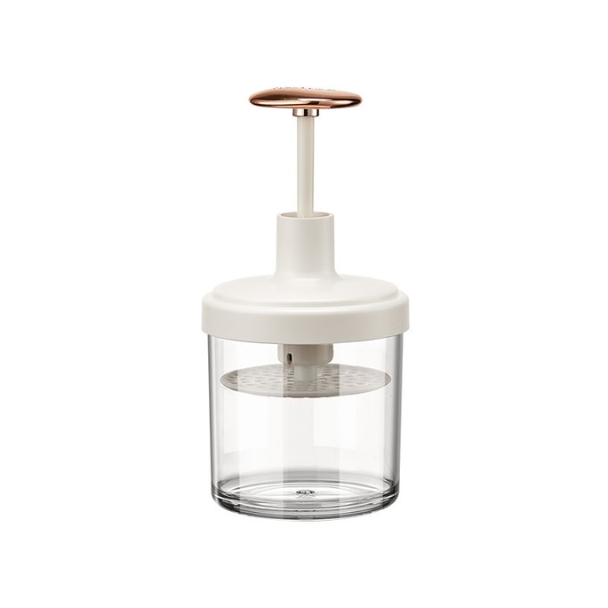 Cleanser Frother Foamer Foaming Cup White