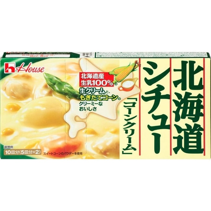 JAPAN HOUKAIIDO Stew Corn Cream 180g