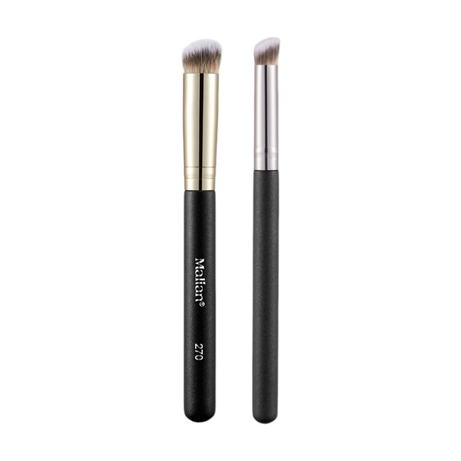 Malian Rounded Shape Makeup Brush 2pcs