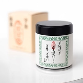 日本伊藤久右卫门罐装宇治抹茶粉20g 冲泡茶饮用优质抹茶粉- 亚米