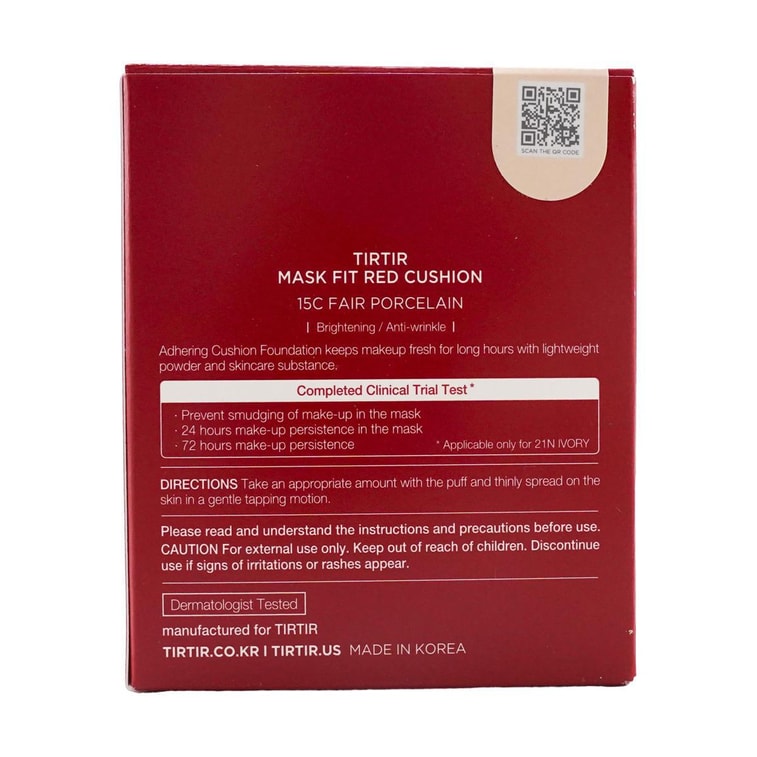 마스크핏 레드 쿠션 파운데이션 SPF50+·PA+++ ,0.63oz #15C 페어 프로셀린 6