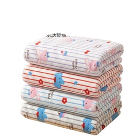 10A Antibacterial Bath Towel For Women, Water-Absorbing And Skin-Friendly, Quick-Dry For Home, Cartoon Coral Fleece, Softly Wraps The Whole Body, Gray Little Elephant *1 Piece