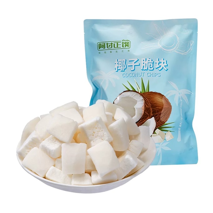 【中国直邮】 阿甘正馔 椰子脆块 100克