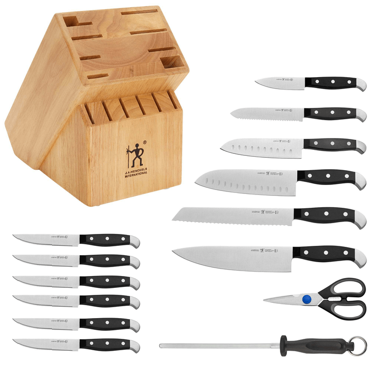 HENCKELS Statement Knife Block Set 20-pc Black