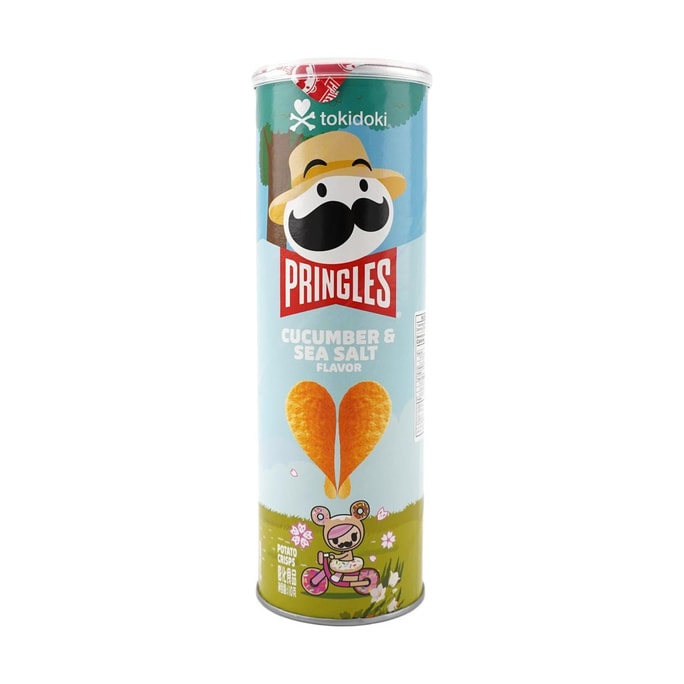 PRINGLES品客 洋芋片 沁爽青瓜撞海鹽味 110g