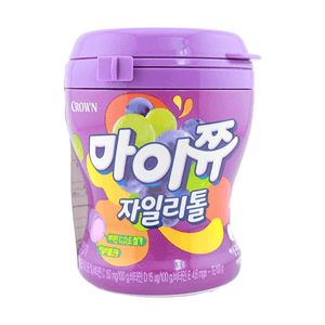 Mychew 자일리톨 소프트 캔디 포도 3.88 oz【비타민 강화】【쫄깃한 식감】