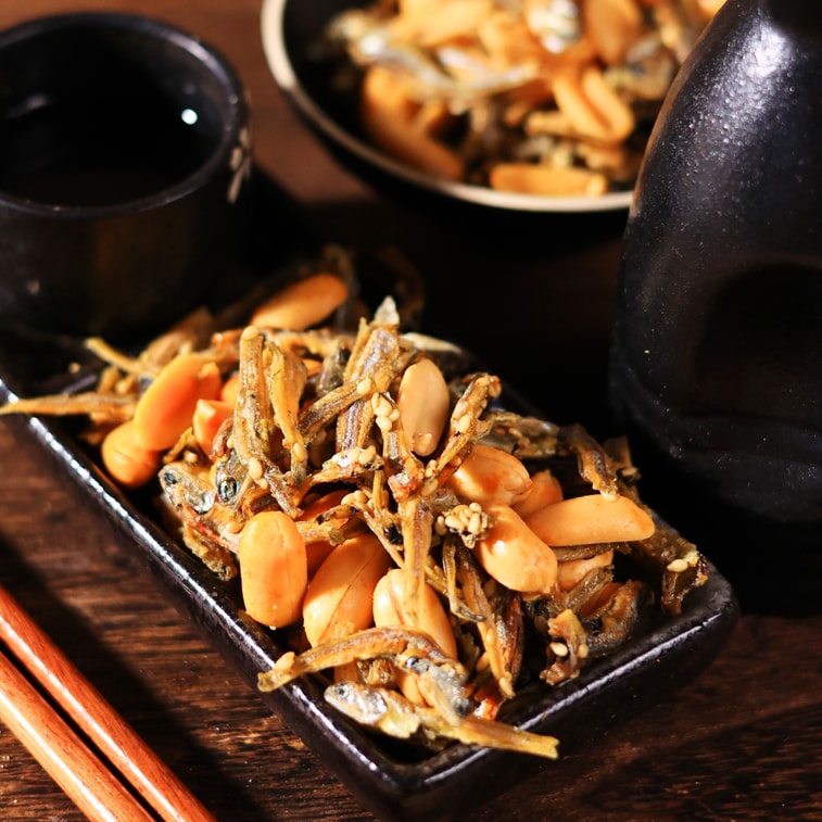 水一方 【网红爆款】  小鱼干花生仁 花生豆油炸小鱼干花生米 麻辣味 76g 4