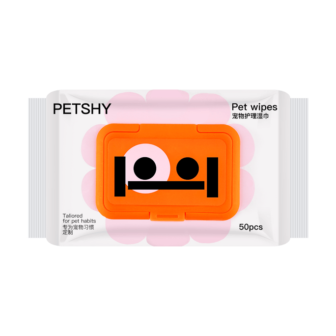 Pet Wet Wipes for Dog and Cat 50 sheets