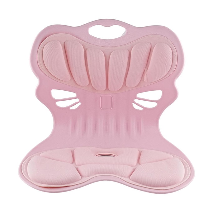 Ergonomic Lumbar Support Chair Pink