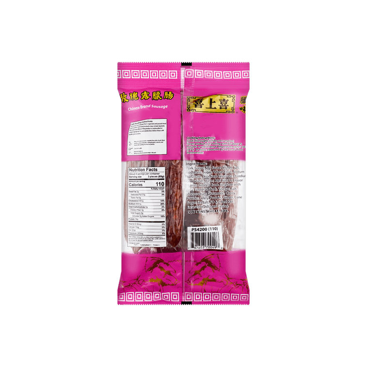 喜上喜 玫瑰露臘腸 284g 13
