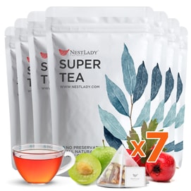 Osmanthus Hawthorn Herbal Drink Tea 7 Packs Set