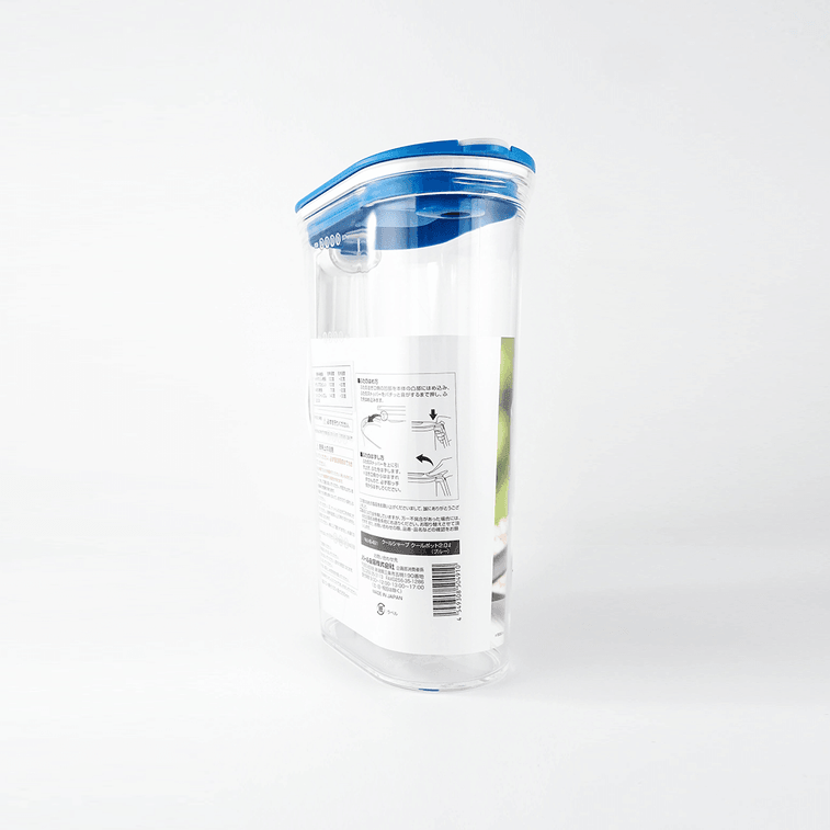 日本PEARL LIFE 保鲜耐热密封防漏冷水壶 蓝色 2L 5