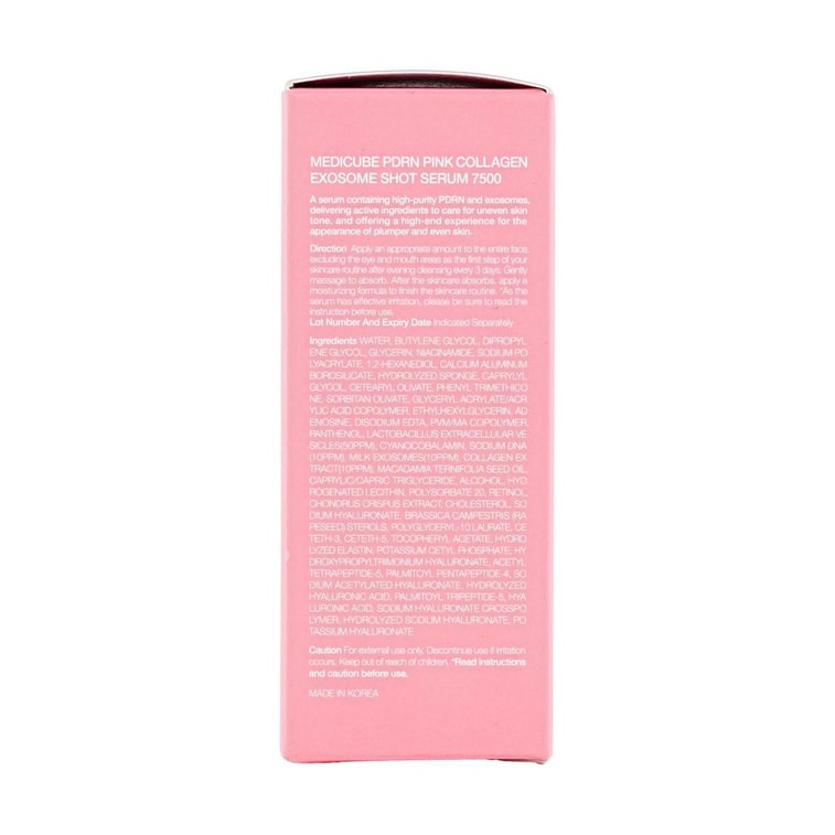 PDRN Pink Collagen Exosome Shot 7500, 29.87 ml - Éclaircit les taches brunes | Réduit les rides | Pour peaux sensibles 8