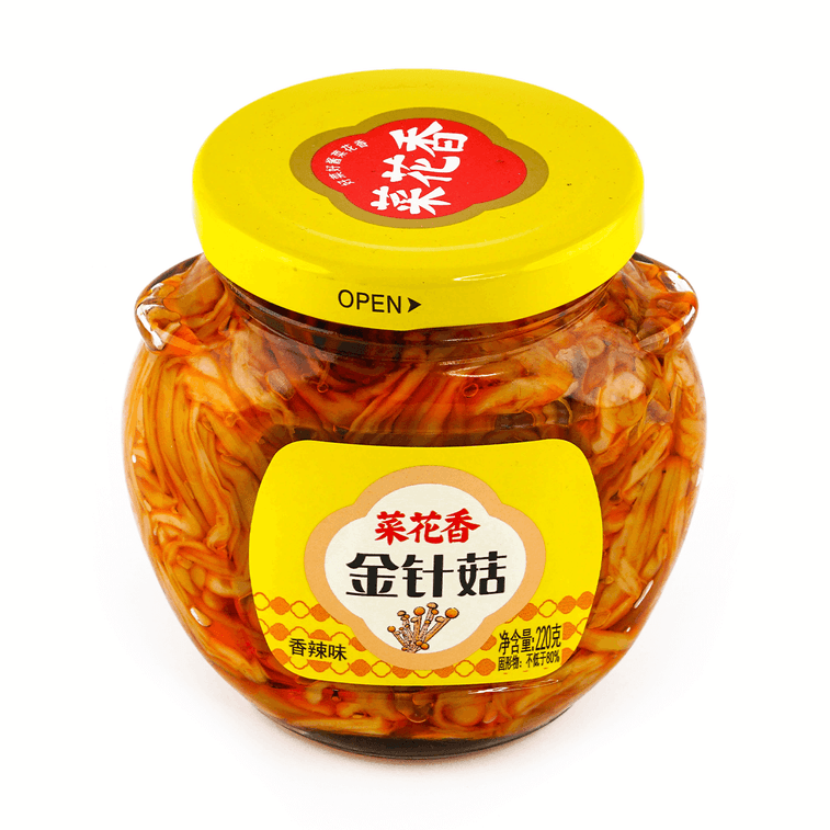 菜花香 香辣金针菇 220g 3