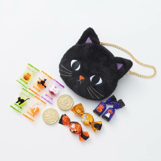 Halloween Limited Edition Black Cat Bag Chocolate Candy 11 Pieces