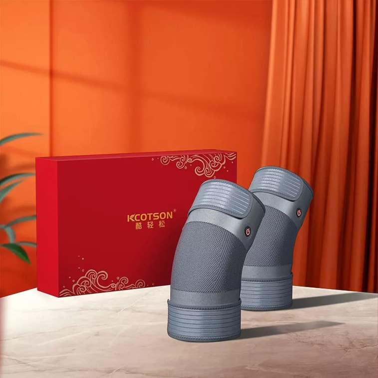 【中国直送】Xiaomi Youpin PMA Cool Easy グラフェン遠赤外線温湿布理学療法膝パッド シルバーグレー (シングルパック) 6