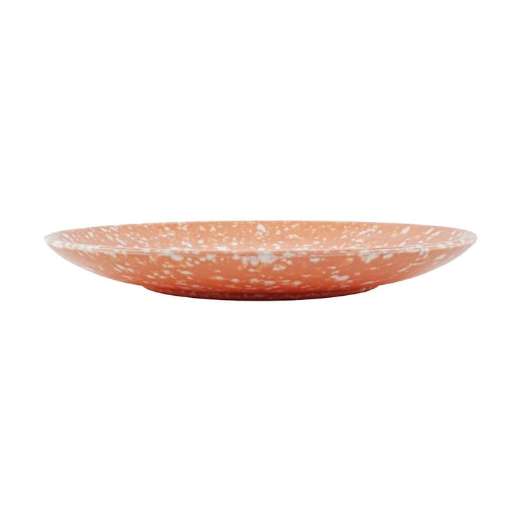 Retro Korean Street Food Bunsik Marble Plate Strawberry 22cm  6