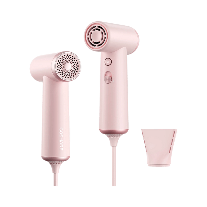 【Exclusive Launch on Yami】SuperMini 110000 RPM High-Speed Hair Dryer, Innovatively Palm-Sized, HP10, Dreamy Pink