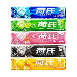 荷氏 維生素C水果硬糖 西柚口味 34g【清新口氣潤喉糖】