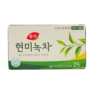 韓國DONGSUH東西玄米茶 糙米綠茶包 25包入 37.5g【提高新陳代謝】【養生茶】