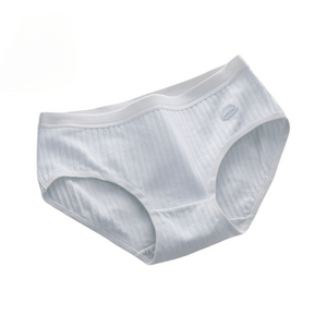 【中國直郵】寶娜斯 中腰內褲 純棉無痕抗菌女孩短褲三角褲 粉紅色3條M碼